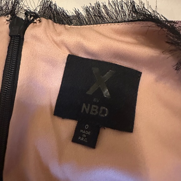 Revolve x NBD Black Multicolored Embroidered Dress - Picture 4 of 5